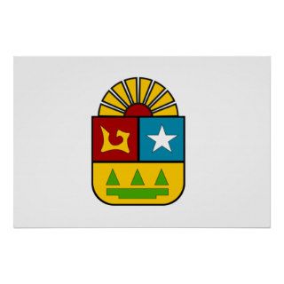 Quintana Roo, Mexico flag Print
