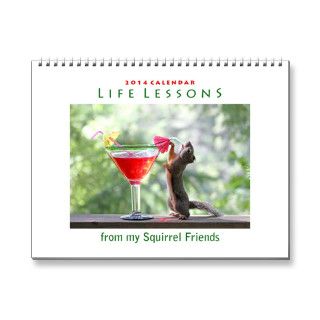 2014 Funny Squirrel Calendar