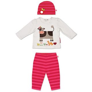 collette the cow classic day set by olive&moss