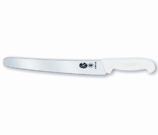 Victorinox Cutlery 10 1/4 Inch Bread Knife, White Fibrox Handle Kitchen & Dining