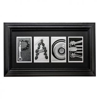 Personal Creations Wine Inspired Photography Framed Print   4 Letters