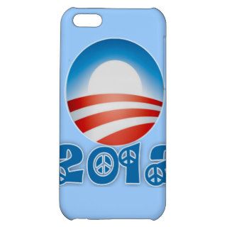 Obama 2012 with Peace Signs Cover For iPhone 5C