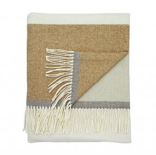 jessie lambswool throw by twig