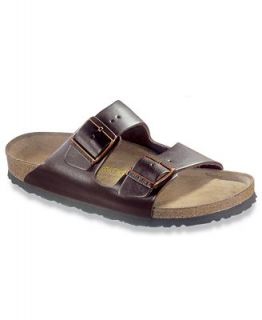 Birkenstock Arizona Soft Footbed Two Band Leather Sandals   Shoes   Men
