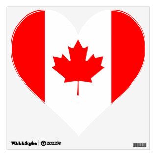 Wall Decals with flag of Canada