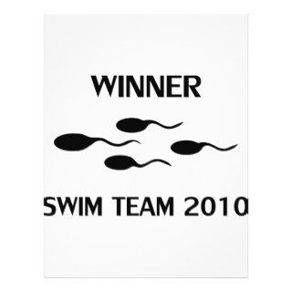 winner swim team 2010 icon flyer