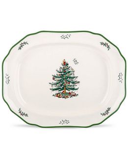 Spode Serveware, Christmas Tree Sculpted Platter   Fine China   Dining & Entertaining