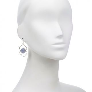 Jay King Blue Lace Agate Sterling Silver Earrings