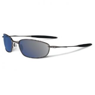 Oakley mens Whisker 26 234 Iridium Polarized Sport Sunglasses,Pewter,55 mm Oakley Clothing
