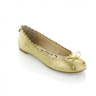"Maria" Leather or Printed Suede Ballet Flats