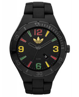 adidas Watch, Mens Cambridge XL Black Nylon Strap 50mm ADH2646   Watches   Jewelry & Watches