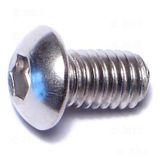 6mm 1.0 x 10mm Button Head Socket Cap Screw (10 pieces)