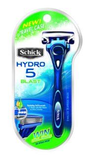 Schick Hydro 5 Blast Travel Case  Manual Shaving Razors  Beauty