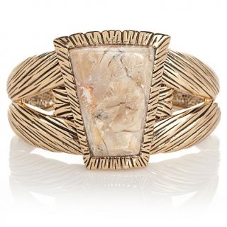 Studio Barse African Opal Bronze 7" Cuff Bracelet