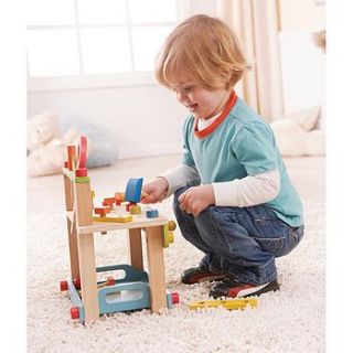 workbench wooden toy by knot toys