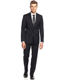 Calvin Klein Suit Navy Solid Slim X Fit   Suits & Suit Separates   Men