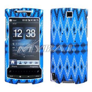 Digital Argyle Blue Phone Protector Cover for HTC Pure Cell Phones & Accessories