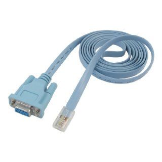 1.8M 5.9Ft RJ45 Male to D Sub RS232 DB9 Female Plug Cable Adapter Computers & Accessories