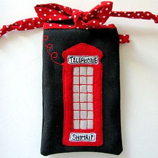 personalised phone box phone/ipod case by sew very english