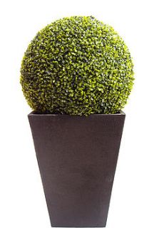 giant artificial boxwood topiary ball by artificial landscapes