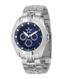 Fossil Mens Dallas Cowboys Stainless Steel Bracelet Watch NFL1167   Watches   Jewelry & Watches