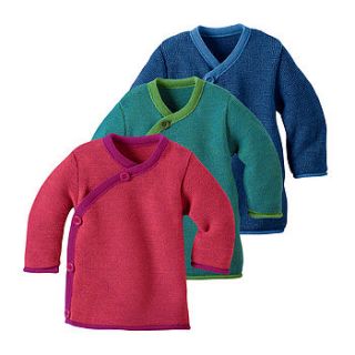 organic merino wool baby jumper by lana bambini