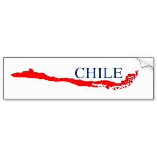 Chile sticker bumper stickers
