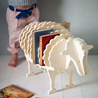 baa baa book shelf by rowen & wren