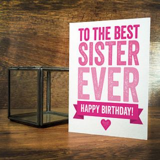 happy birthday sister by a is for alphabet