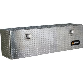Locking Heavy-Duty Aluminum Underbody Truck Box — 60in.x 17in. x 18in., Model# 36012746  Underbody Truck Boxes