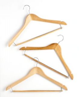 Honey Can Do Hangers, 24 Piece Set Wood Non Slip   Cleaning & Organizing   For The Home