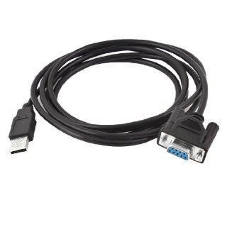 2M RS232 DB9 9 Pin Female to USB 2.0 PLC Serial Cable for Vigor VB VH Electronics
