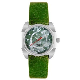 Activa By Invicta Women's SL231 005 Green Leatherette Watch Activa Watches