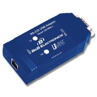 USB To Isolated RS 232 Converter with DB9 Male Computers & Accessories