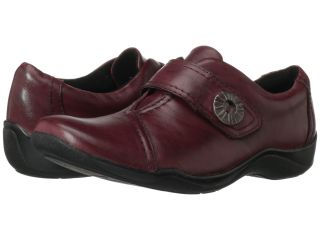Clarks Kessa Betty Burgundy Leather, Shoes
