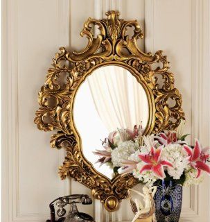 French Rococo Antique Replica Antoinette Salon Mirror   Sofa Tables