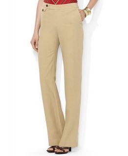 Lauren Ralph Lauren Pants, Silk Linen Wide Leg   Pants & Capris   Women