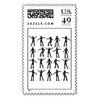 That's So Raven Dance Silhouettes Disney Postage Stamps