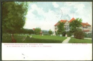 Pennoyer Sanitarium at Kenosha WI postcard 1909 Entertainment Collectibles