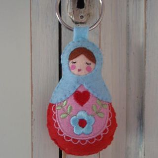 dolly keyring by two little birdies