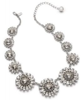 kate spade new york Silver Tone Crystal Triple Drop Earrings   Fashion Jewelry   Jewelry & Watches
