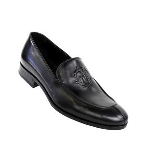 Roberto Cavalli Men's 'Calf Nero' Dress Shoes Roberto Cavalli Loafers