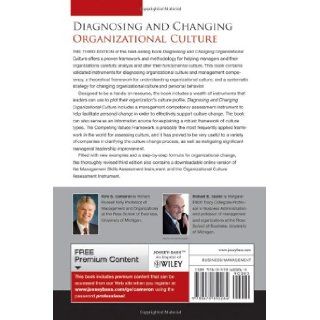 Diagnosing and Changing Organizational Culture Based on the Competing Values Framework Kim S. Cameron, Robert E. Quinn 9780470650264 Books