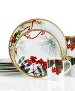 Charter Club Dinnerware, Holly Berry Round Collection   Fine China   Dining & Entertaining