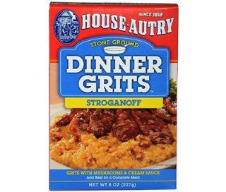 House Autry Dinner Grits   Stroganoff   Net Wt. 8 OZ (227g)   1 EA  Breakfast Grits  Grocery & Gourmet Food
