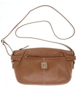 Giani Bernini Handbag, Pebble Leather East West Crossbody   Handbags & Accessories