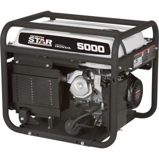 NorthStar Generator — 5000 Surge Watts, 4000 Rated Watts, Model# 165610  Portable Generators