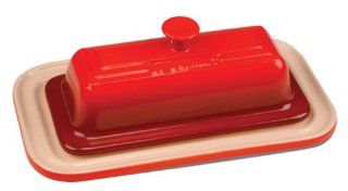 Le Creuset Stoneware Butter Dish, Cherry Butter Dish With Lid Kitchen & Dining