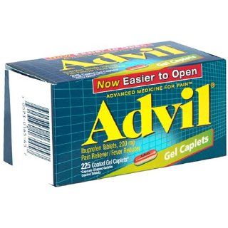 Advil Ibuprofen, 200 mg, Coated Gel Caplets 225 coated gel caplets Health & Personal Care