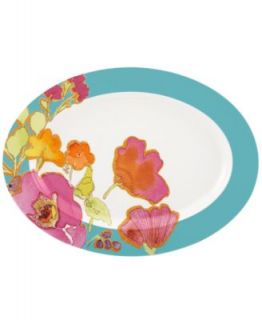 Lenox Dinnerware, Floral Fusion Figural Serving Tray   Casual Dinnerware   Dining & Entertaining